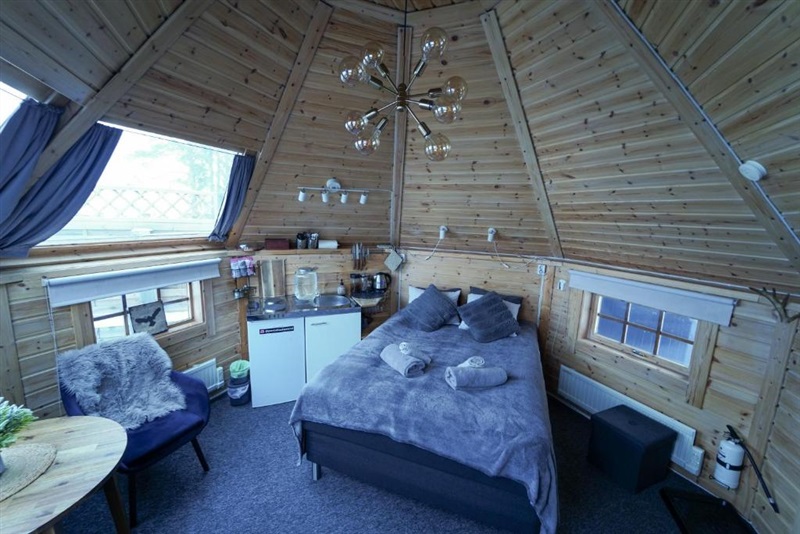 Northern Lights Huts  Levi