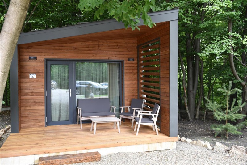 Bungalow with garden views