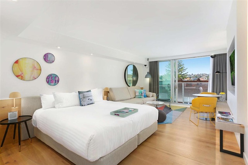 Deluxe King Studio with Balcony