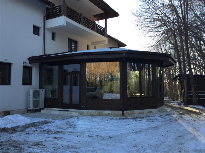 Outside