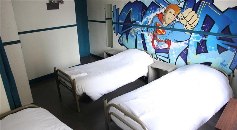 Bed in 3-Bed Mixed Dormitory Room with Shower